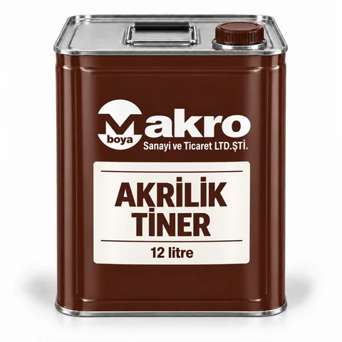 Akrilik Tinerler — Makro Boya ambalajı