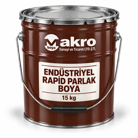 Endüstriyel Rapid Parlak Boya — Makro Boya ambalajı
