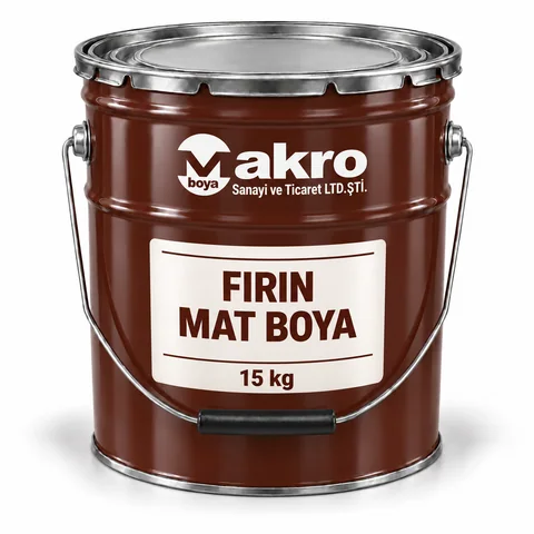 Fırın Mat Boya — Makro Boya ambalajı