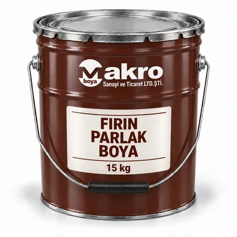 Fırın Parlak Boya — Makro Boya ambalajı