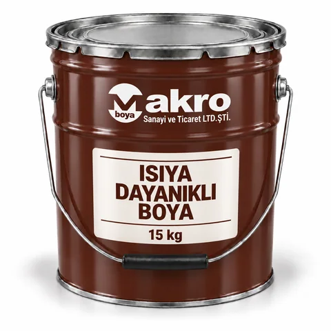 Isıya Dayanıklı Boya — Makro Boya ambalajı