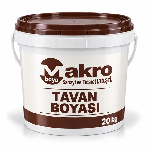 Tavan Boyası — Makro Boya ambalajı