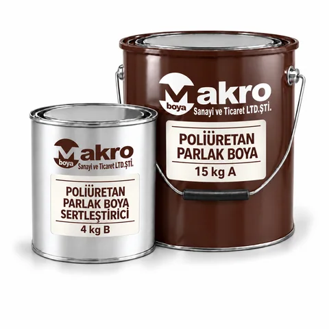 Poliüretan Parlak Boya — Makro Boya ambalajı