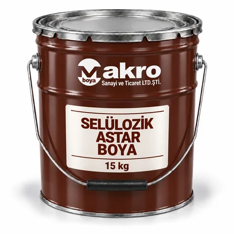 Selülozik Astar Boya — Makro Boya ambalajı