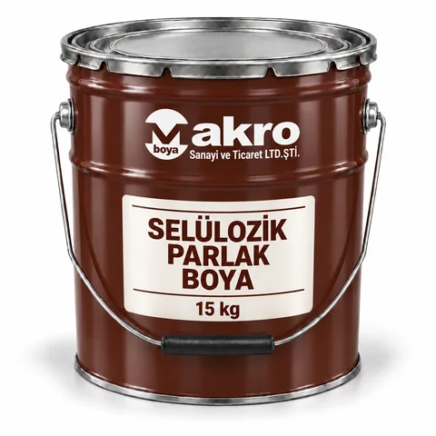 Selülozik Parlak Boya — Makro Boya ambalajı