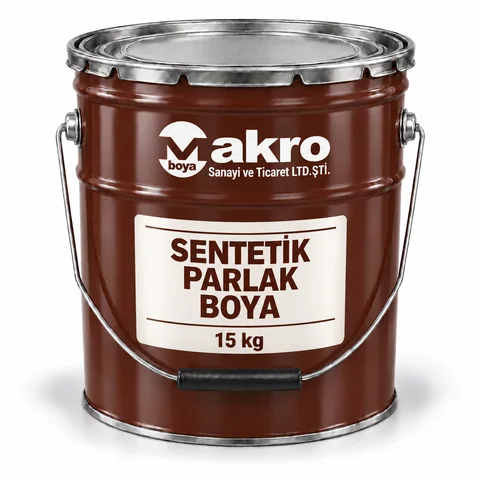 Sentetik Parlak Boya — Makro Boya ambalajı