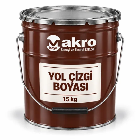 Yol Çizgi Boyası — Makro Boya ambalajı