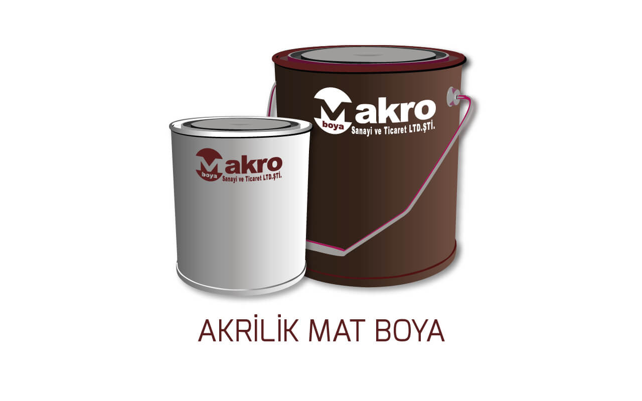 Akrilik Mat Boya