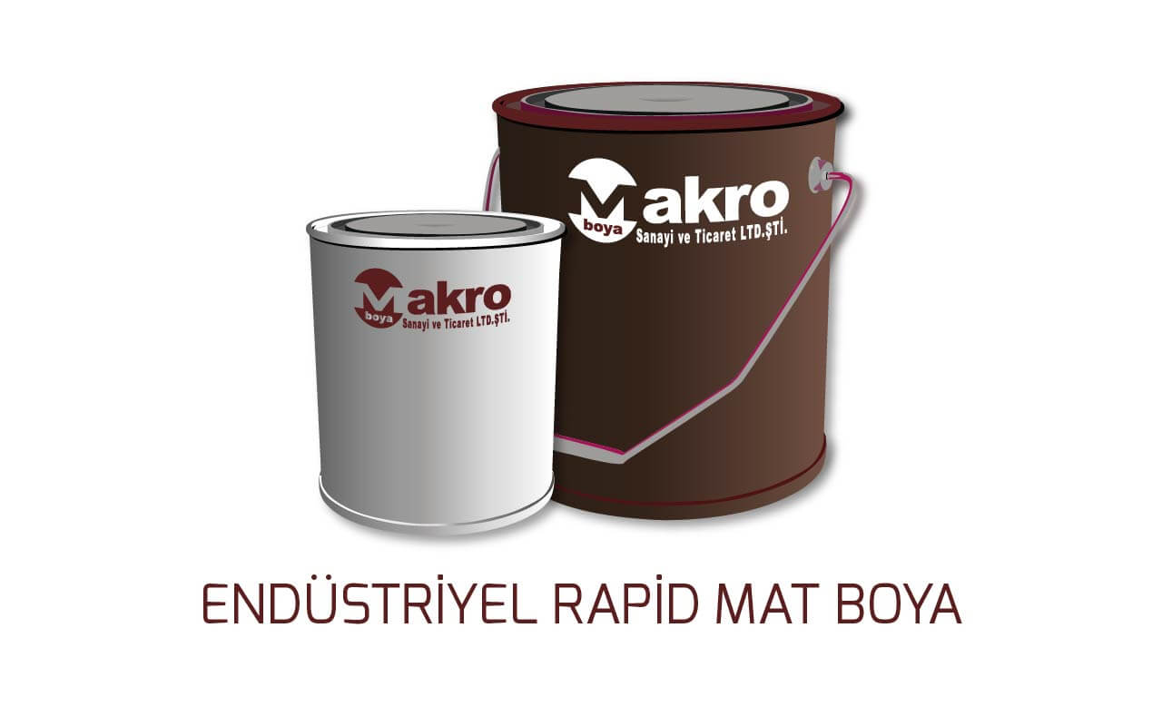 Endüstriyel Rapid Mat Boya