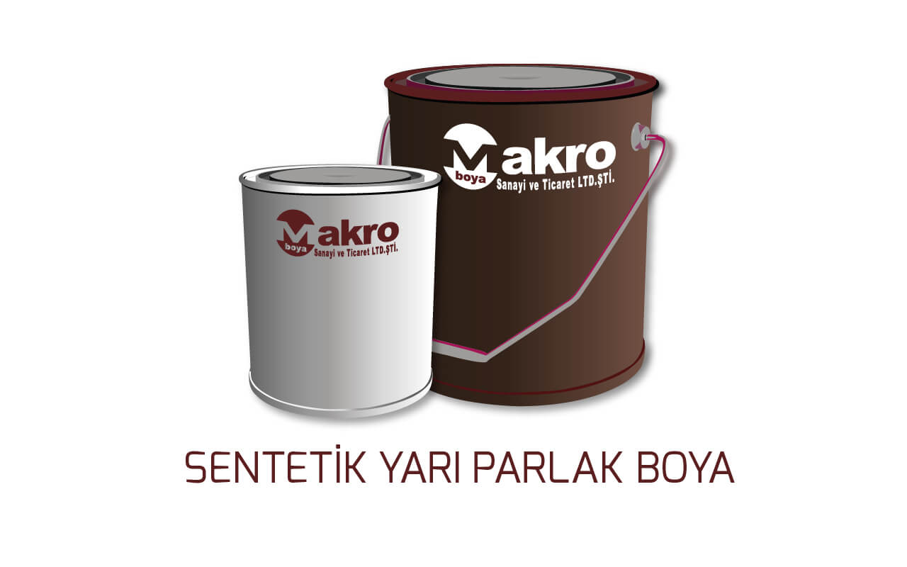 Sentetik Yarı Parlak Boya